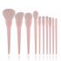 Набор кистей из 10 штук розовый цвет