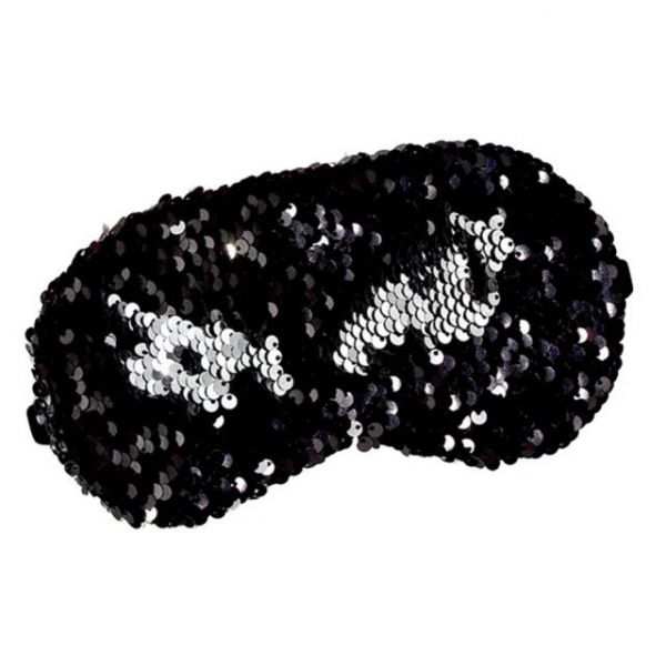 Повязка Merlin 20×10 см черный цвет для сна 